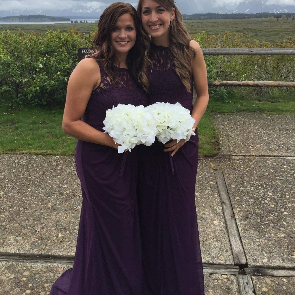 Plum Bridesmaid Dress